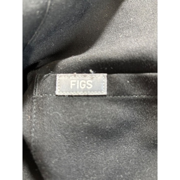 FIGS‎ Technical Collection Black Scrub Top Healthcare Professional Women's L - Picture 6 of 6